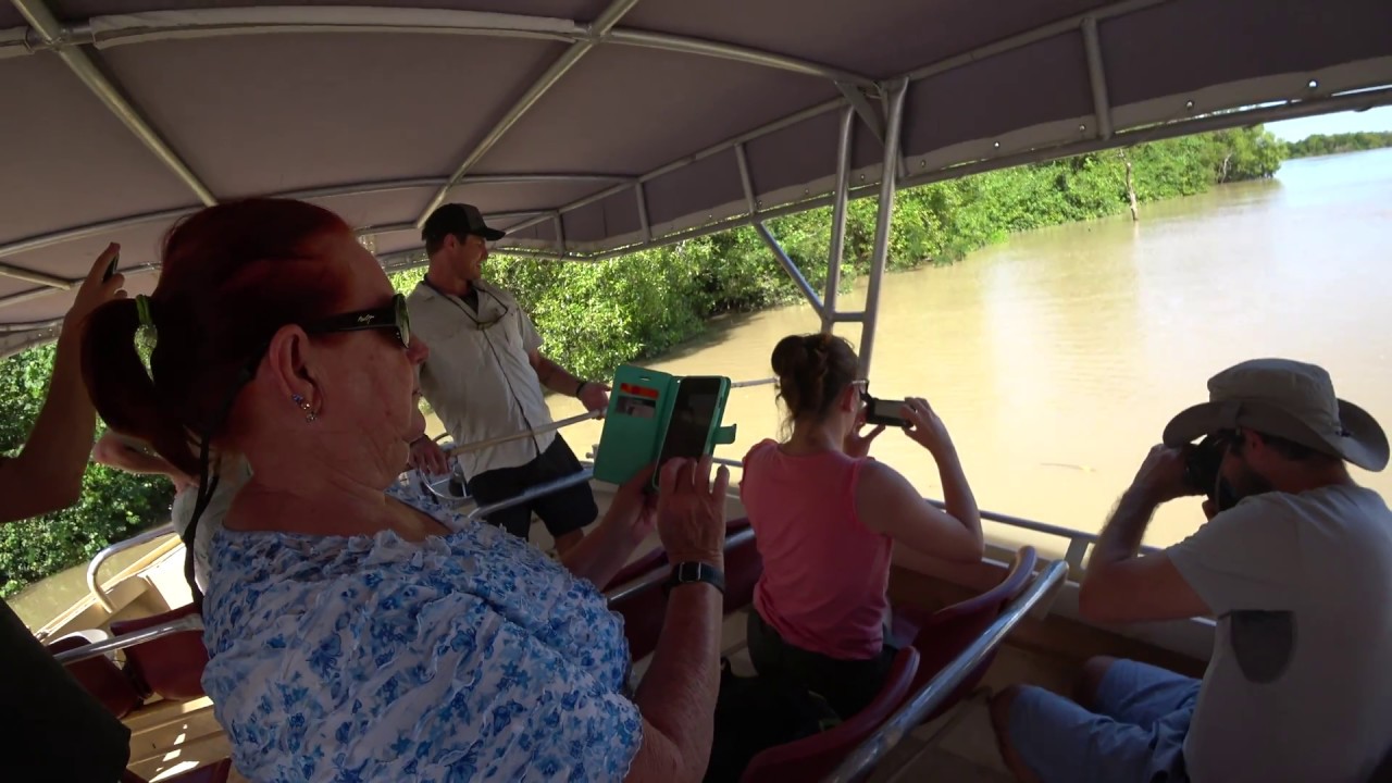 May 2017 Jumping Crocodile Cruise Darwin Australia