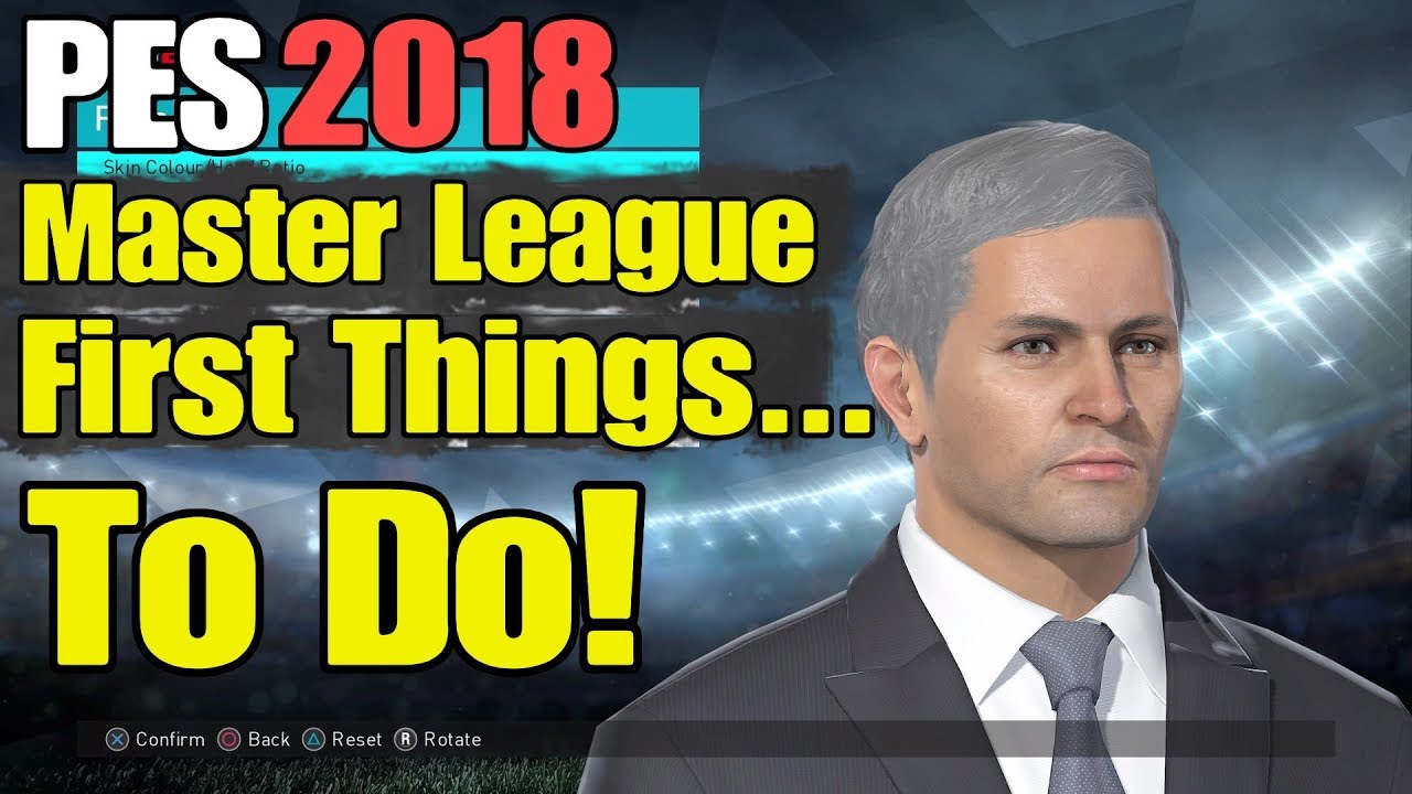 PES 2018 Master League - Beginner's Guide - Pro Evolution Soccer 2018 -  Gamereactor