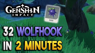 Wolfhook Locations - Fast and Efficient - Ascension Materials -【Genshin Impact】