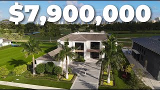 Inside a $7,900,000 Modern Estate on a GOLF COURSE! | Fort Lauderdale, FL