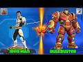 Spider Action Fighting Iron Man Vs HulkBuster || Who Is The Powerful💪