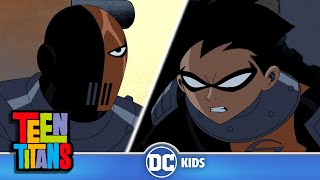 Bataille ÉPIQUE de Robin et Slades | Teen Titans en Français  | @DCKidsFrancais