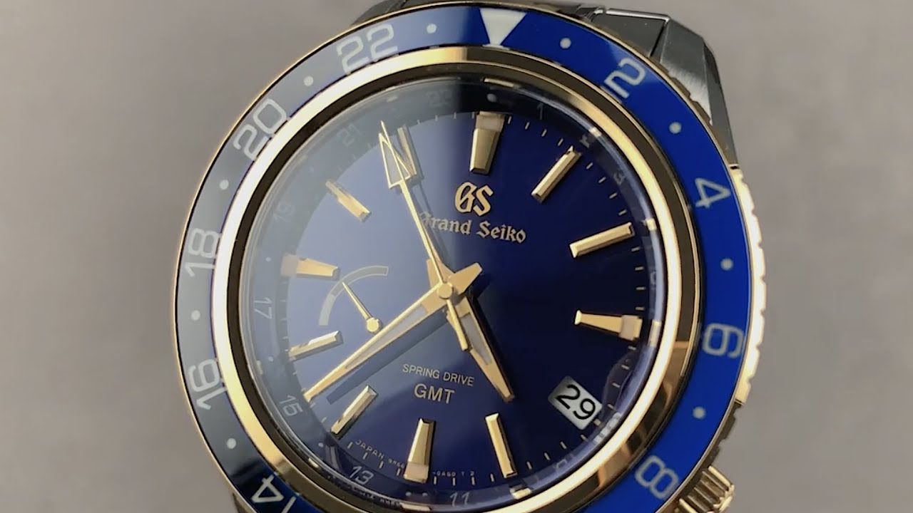 Grand Seiko Sport Collection Spring Drive GMT SBGE248 Grand Seiko Watch  Review - YouTube