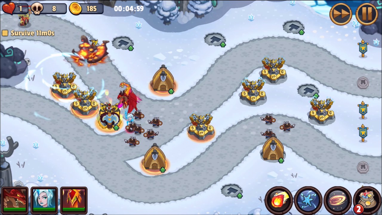 Realm Defense Shattered Realms Tundra Plateau Level 26