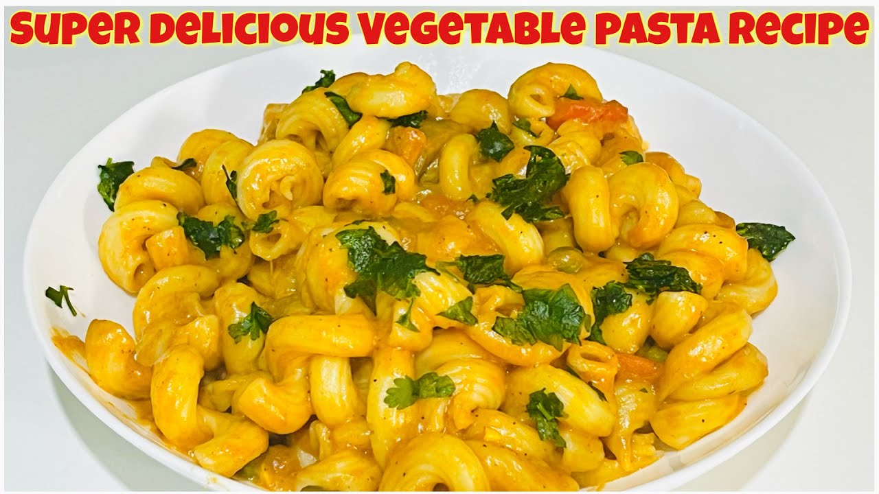 Indian style Vegetable pasta recipe by chef_alizah | 