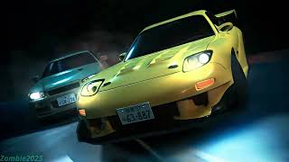 Initial D Extreme Stage Opening Movie AI Up-scaled 4k 60fps
