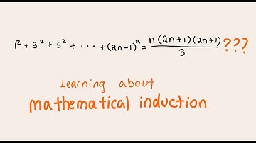 Mathematical Induction | Sum of Odd Number Squares