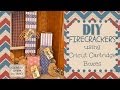 DIY Vintage Nation Firecrackers | Repurposed Cricut Boxes