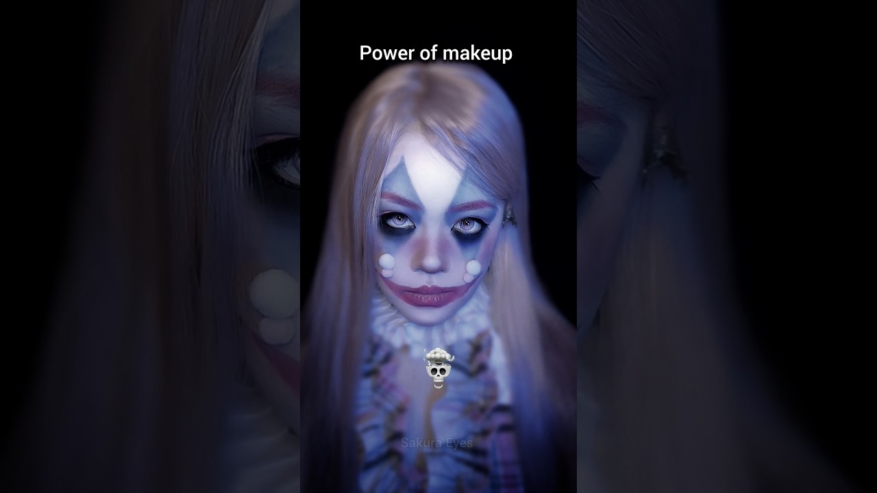 power of makeup ☠️☠️     