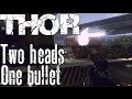 Contract Wars - Thor double headshot with 1 bullet + bonus footage!