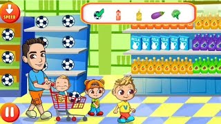 Vlad & Nikita, Belanja di Supermarket ||  Android Game Play, Game : Hippo Kids Games screenshot 2