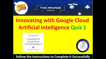 [2024] Innovating with Google Cloud Artificial Intelligence [Quiz 1]Answers #googlecloudskillsboost