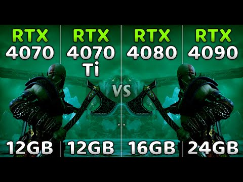 RTX 4070 vs RTX 4070 Ti vs RTX 4080 vs RTX 4090 - Which One is More Worthy? | 9 Games Tested at 4k