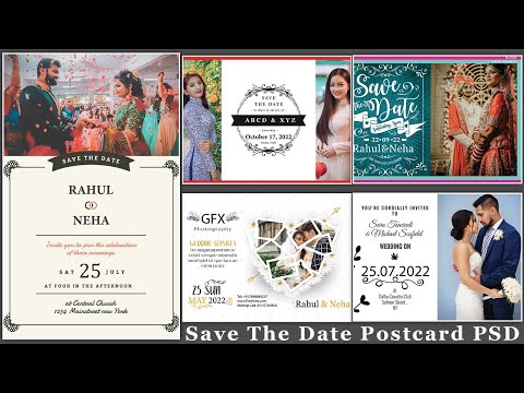Save-The-Date-Postcard-PSD-Free-Download-||-Nitesh-GFX-||