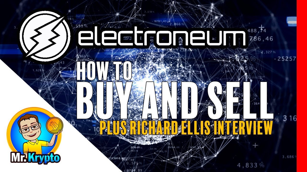 Electroneum I How to Buy and Sell Electroneum + EXCLUSIVE CEO Richard Ellis Interview