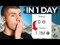 1200day easiest way to get views on a youtube automation channel without makings