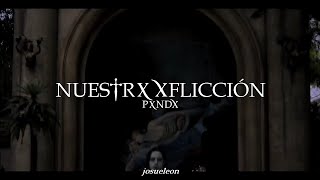 Miniatura del video "PXNDX - Nuestra Aflicción - Letra"