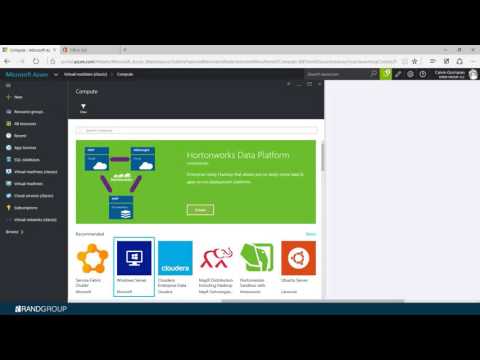 Microsoft Azure Cloud & Office 365 Portals Demo