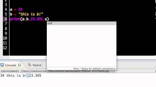 Intro To Python: print method (version 3)
