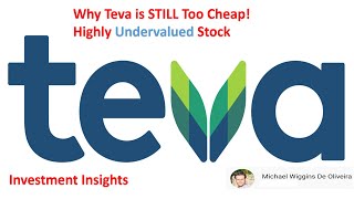 Teva's stock undervalued, Here's why
