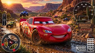 Extreme Car Driving Simulator - New Mod 2026 : Offroad Cars Lightning McQueen - Android GamePlay screenshot 4
