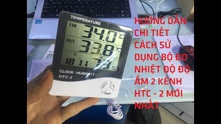 Đồng Hồ đo Nhiệt độ độ ẩm HTC 2 - Giá Rẻ - EChipKool SHOP Đồng Hồ đo Nhiệt độ độ ẩm HTC 2 - Giá Rẻ - EChipKool SHOP