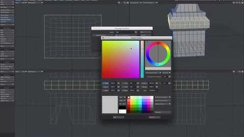 Beginning lightwave Part 6 (Coloring & Layout)