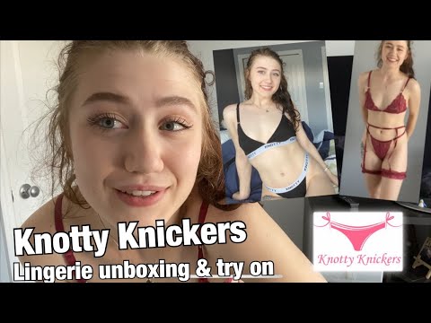 LETS BE NAUGHTY/ KNOTTY KNICKERS SEXY THONG PANTY AND LINGERIE TRYON