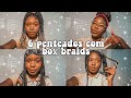 IMITANDO PENTEADOS PARA TRANÇAS BOX BRAIDS