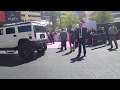 [FANCAM] BTS arriving at the Billboard Music Awards Magenta Carpet~ *TURN VOLUME DOWN*