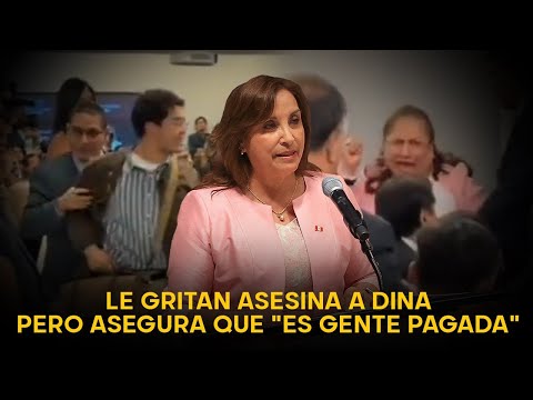 Peruanos irrumpen en clausura de la Alianza del Pacífico y protestan contra Dina Boluarte