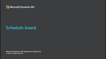 Module 4: Schedule board