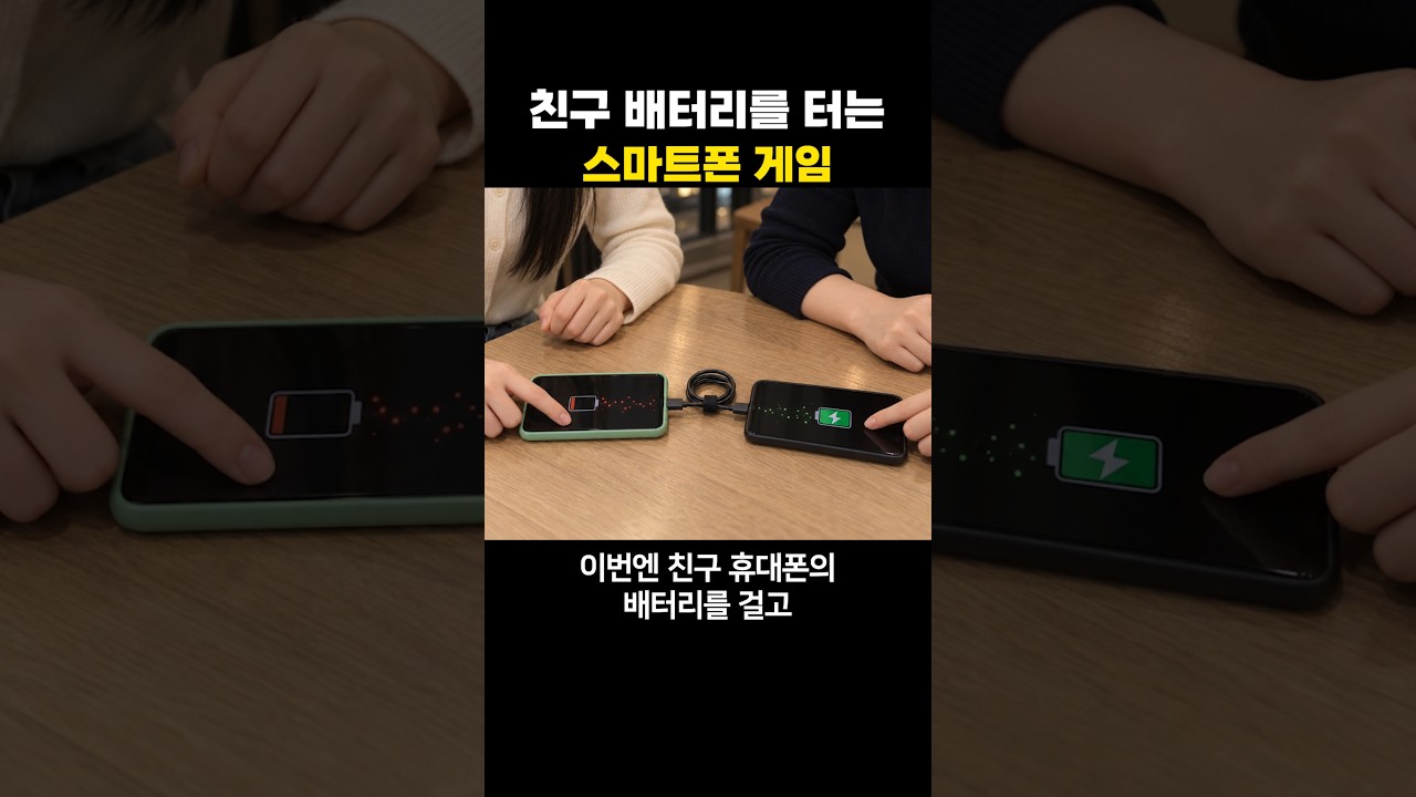 친구 배터리를 터는 스마트폰 게임 썸네일
