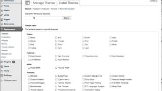 Tour Package  - Theme installation