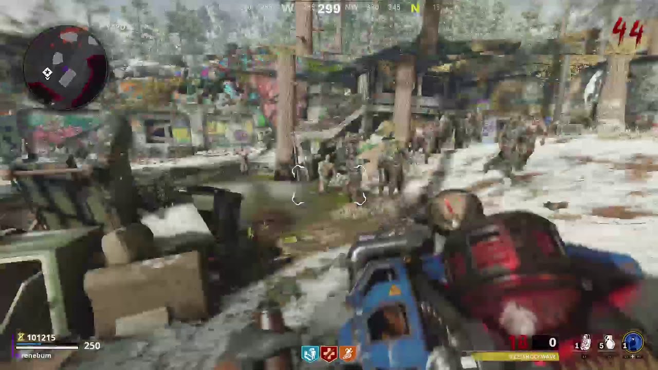 Cold war zombies high round attempt with randoms - YouTube