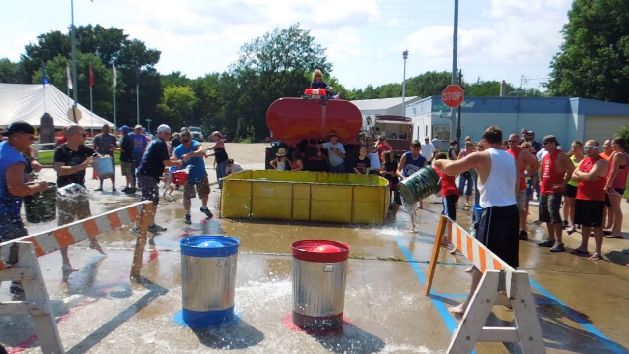 Prague Nebraska Beer Barrel Days Bohemian Water Fights Consolation Match YouTube