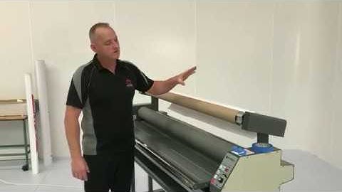 How To Wide Format Laminate including Cut & Paste