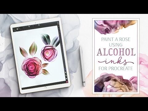 Dynamic Alcohol Inks for Procreate, a Brush Add-On by Wonderbox Creative (Thumbnail 8 of 8)
