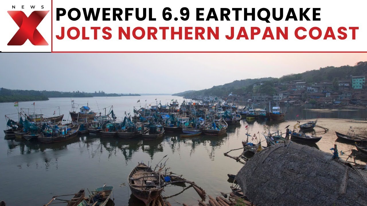 Strong 6.9 Earthquake Hits Northern Japan, Tsunami Waves Recorded in Iwate Prefecture