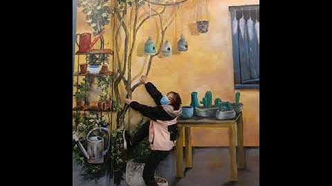 Vẽ tranh tường - thay đổi không gian quán cafe