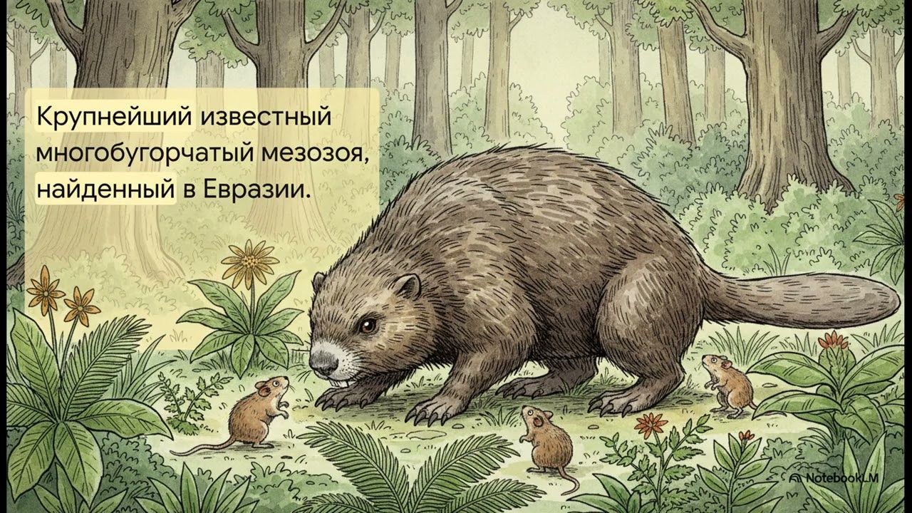 Тайна происхождения гигантских млекопитающих эры динозавров раскрыта