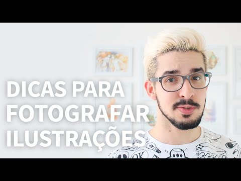 Vídeo: Como Fotografar Pinturas