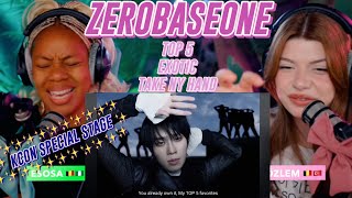 ZEROBASEONE - TOP 5, EXOTIC AND TAKE MY HAND reaction| KCON LA 2026 PREP