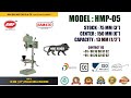 HMP-05 Light Duty Rack and Pinion Chuck Type Bench Drilling Machine Manufacturer in Rajkot Gujarat