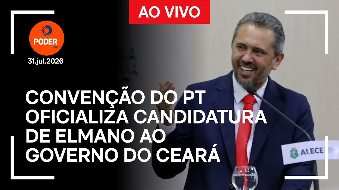 Ao vivo: PT oficializa candidatura de Elmano ao governo do Ceará