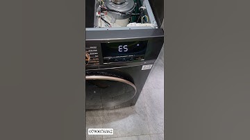 TCL washer E5 error:Sensing issue related to the motor....repair in kileleshwa #fyp  #tcl #repair