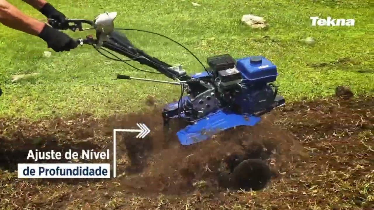 Motocultivador a gasolina 7 hp 4 tempos - TK90R - Tekna