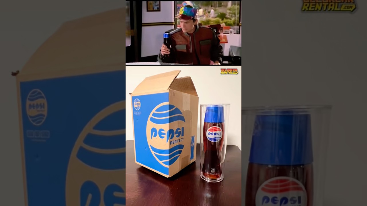 バックトゥザフューチャー ペプシパーフェクト BOX ORIGINAL 2015 Back to the Future Pepsi Perfect UNBOXING