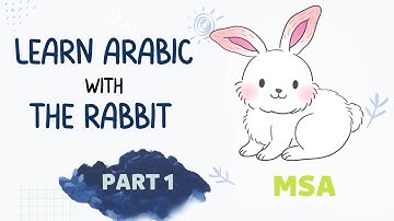 MSA | ARABIC FOR SUPER BEGINNERS // How to start learning Arabic (the rabbit)