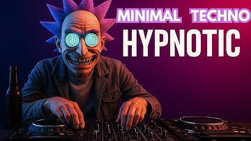 🔊 MINIMAL TECHNO 2025 | Hypnotic Dark DJ Set 🧠💣 | 127 BPM Rave + 4K Psy Visual Overload